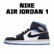 Air Jordan 1 Retro Mid Black Blue White BQ6472-102 Unisex AJ1 Jordan