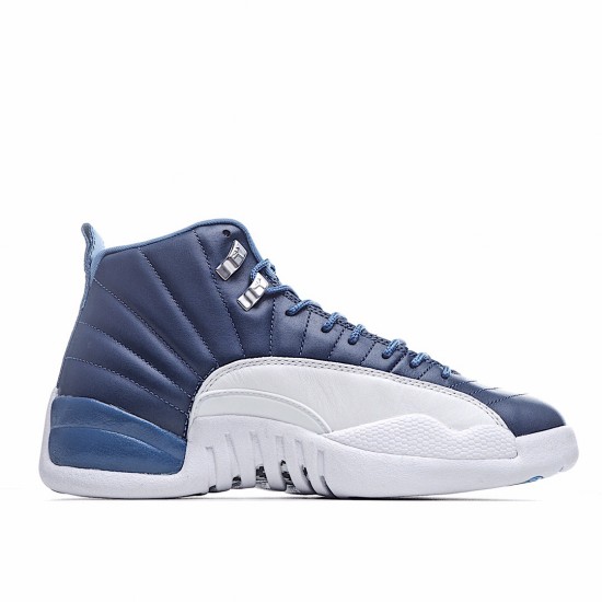 Air Jordan 12 Retro Blue White 130690 404 AJ12 Mens 