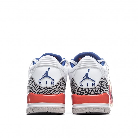 Air Jordan 3 Knicks White Gray 136064 148 AJ3 Mens Jordan 