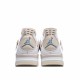 Air Jordan 4 Linen Jordan 487724 118 AJ4 Gold White Mens 