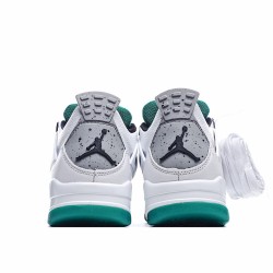 Air Jordan 4 Red AQ9129 100 Unisex White Black AJ4 Jordan 