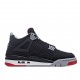 Air Jordan 4 Retro Bred 308497 060 Unisex AJ4 Black Gray Red Jordan 