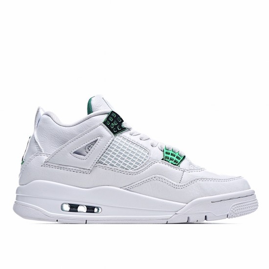 Air Jordan 4 Retro Metallic Green CT8527 113 AJ4 Mens White Green Jordan 