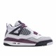 Air Jordan 4 Retro PSG White Black Purple CZ5624 100 AJ4 Unisex Jordan 