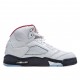 Air Jordan 5 Fire Red Mens DA1911 102 White Red AJ5 