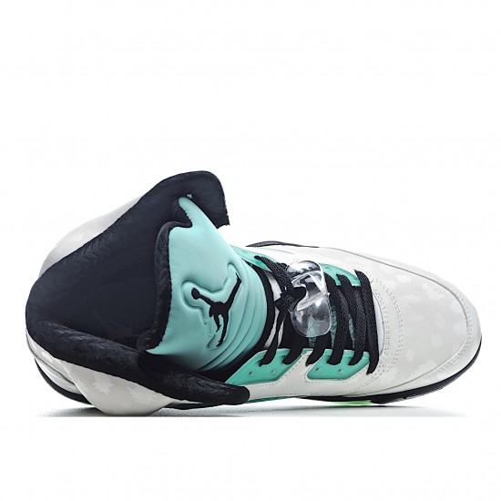 Air Jordan 5 Island Green CN2932 100 AJ5 Unisex White Green Jordan 