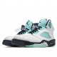 Air Jordan 5 Island Green CN2932 100 AJ5 Unisex White Green Jordan 