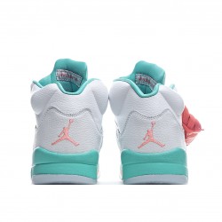 Air Jordan 5 Light Aqua White Blue 440892 100 AJ5 Jordan 