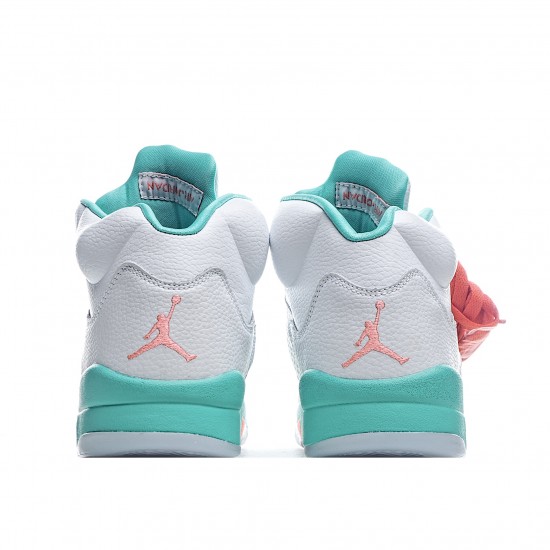 Air Jordan 5 Light Aqua White Blue 440892 100 AJ5 Jordan 