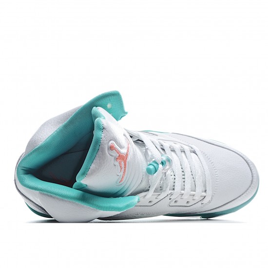 Air Jordan 5 Light Aqua White Blue 440892 100 AJ5 Jordan 