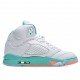 Air Jordan 5 Light Aqua White Blue 440892 100 AJ5 Jordan 