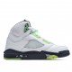 Air Jordan 5 Quai54 Mens 467827 105 AJ5 White Green Jordan 