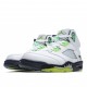 Air Jordan 5 Quai54 Mens 467827 105 AJ5 White Green Jordan 