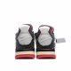 Off-White x Air Jordan AJ4 Retro CreamSail Black Gray Jordan CV9388 001 AJ4 