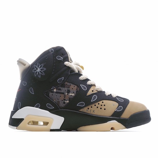 Travis Scott x Air Jordan 6 TS Mens Jordan CT5058 001 AJ6 Brown Black 