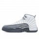 Air Jordan 12 Dark Grey 130690 160 AJ12 Mens White Gray Jordan 