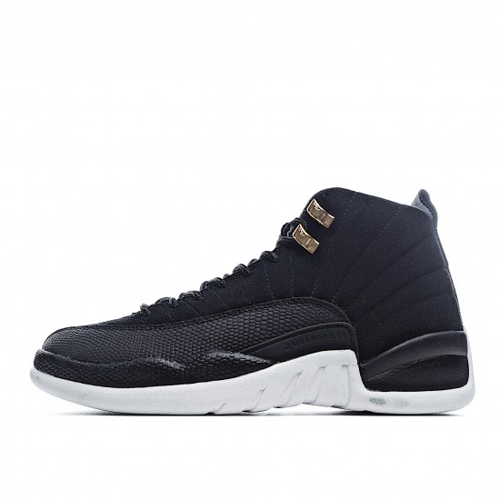 Air Jordan 12 Reverse Taxi Black White 130690 017 Mens AJ12 Jordan 