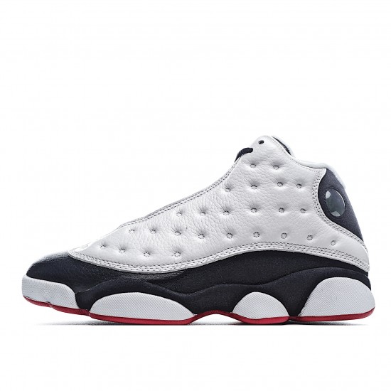 Air Jordan 13 He Got Game 414571 104 AJ13 Unisex White Black Jordan 