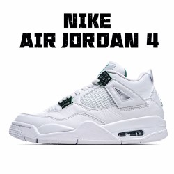Air Jordan 4 Retro Metallic Green CT8527 113 AJ4 Mens White Green Jordan 