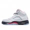 Air Jordan 5 Fire Red Mens DA1911 102 White Red AJ5 