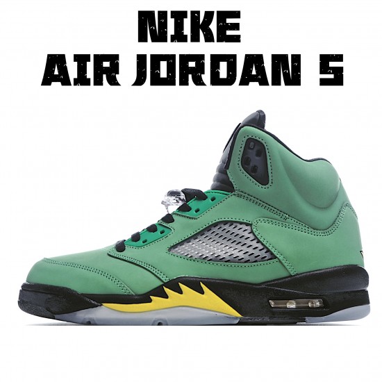 Air Jordan 5 SE Oregon Ducks Jordan AJ5 Unisex Green 