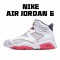 Air Jordan 6 Hare Jordan CT8529 062 AJ6 White Red 