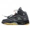 Off-White x Air Jordan 5 Retro SP Muslin CT8480 001 AJ5 Black Gray Jordan 