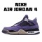 Travis Scott X  Air Jordan 4 Purple Black AJ4 Mens Jordan 