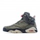 Travis Scott x Air Jordan 6 Green CN1084 200 Unisex AJ6 Jordan 