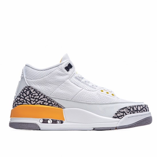 Air Jordan 3 Retro Laser Orange CK9246-108 Mens AJ3 Jordan