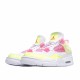 Air Jordan 4 Retro White Lemon Pink CV7808-100 Womens AJ4 Jordan