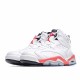 Air Jordan 6 Retro Infrared White 384664-123 Unisex AJ6 Jordan