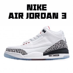 Air Jordan 3 Retro Free Throw Line White Cement 923096-101 Mens AJ3 Jordan