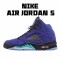 Air Jordan 5 Retro Alternate Grape 136027-500 Mens AJ5 Jordan