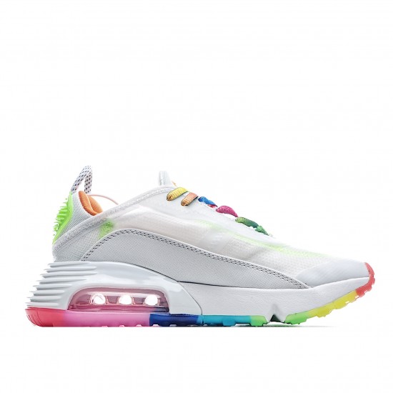 Nike Air Max 2090 Multicolor White CT7695 105 Unisex Running Shoes 