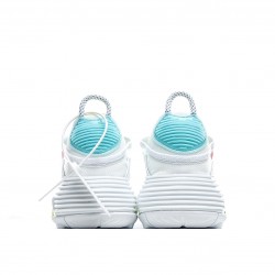Nike Air Max 2090 White Blue Running Shoes CT7695 106 Unisex 
