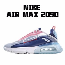 Nike Air Max 2090 Blue Gray Running Shoes CT1091 101 Mens 