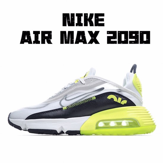 Nike Air Max 2090 Grey Green Black DA1502-100 Unisex Running Shoes
