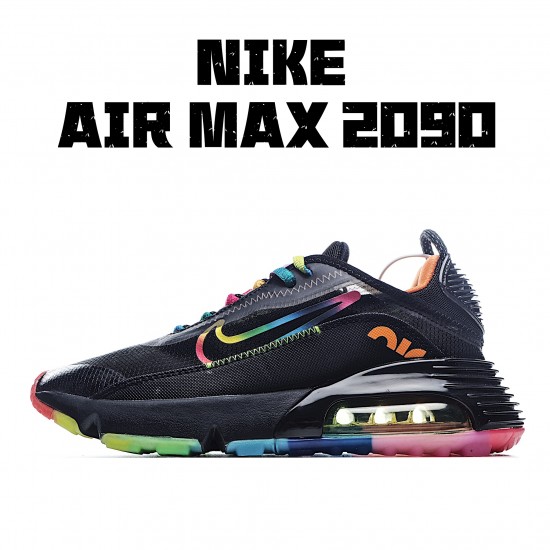 Nike Air Max 2090 Multicolor Black CT7695 009 Unisex Running Shoes 