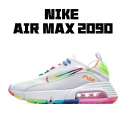 Nike Air Max 2090 Multicolor White CT7695 105 Unisex Running Shoes 
