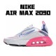 Nike Air Max 2090 White Pink Blue CZ3867-101 Womens Running Shoes