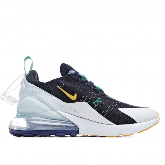 Nike Air Max 270 Black White Running Shoes CN7078 071 Unisex 