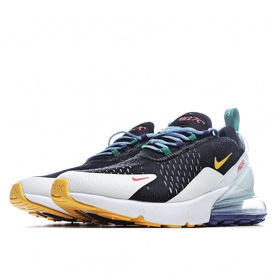 Nike Air Max 270 Black White Running Shoes CN7078 071 Unisex 