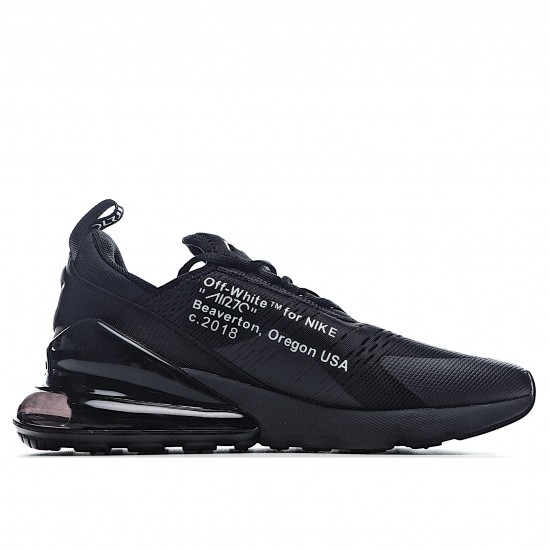 Nike Air Max 270 Black White Unisex AH8050 005 Running Shoes 