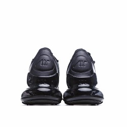 Nike Air Max 270 Flyknit Black Gray AO1023 001 Unisex Running Shoes 
