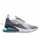 Nike Air Max 270 Gray Black Green AH8050 021 Unisex Running Shoes 