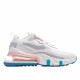 Nike Air Max 270 React AT6174 100 Unisex Gray Beige Running Shoes  