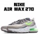 Nike Air Max 270 React Bauhaus Gray Green Mens CQ4598 231 Running Shoes 