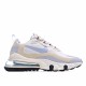 Nike Air Max 270 React Beige Ltblue White Running Shoes CT1287 100 Unisex 