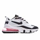 Nike Air Max 270 React Black Red Running Shoes CU4752 100 Unisex 